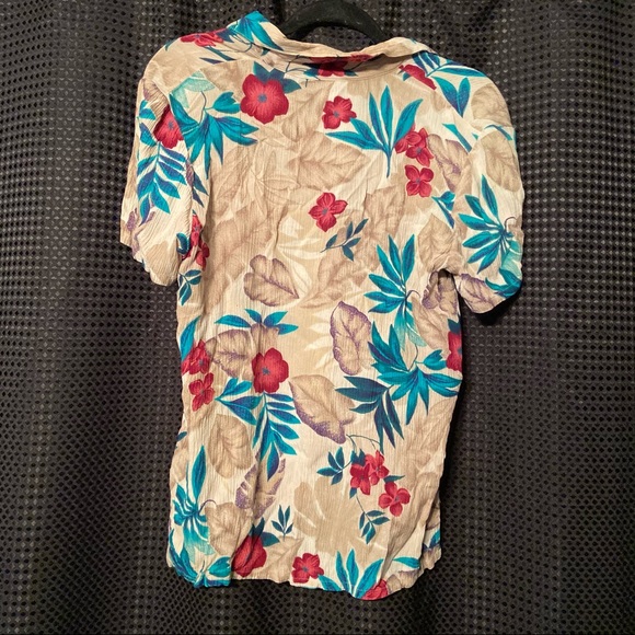 Vintage Tropical Button Up - Picture 4 of 4